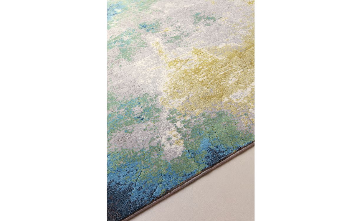 Tapis ARTI , effacé multicouleur