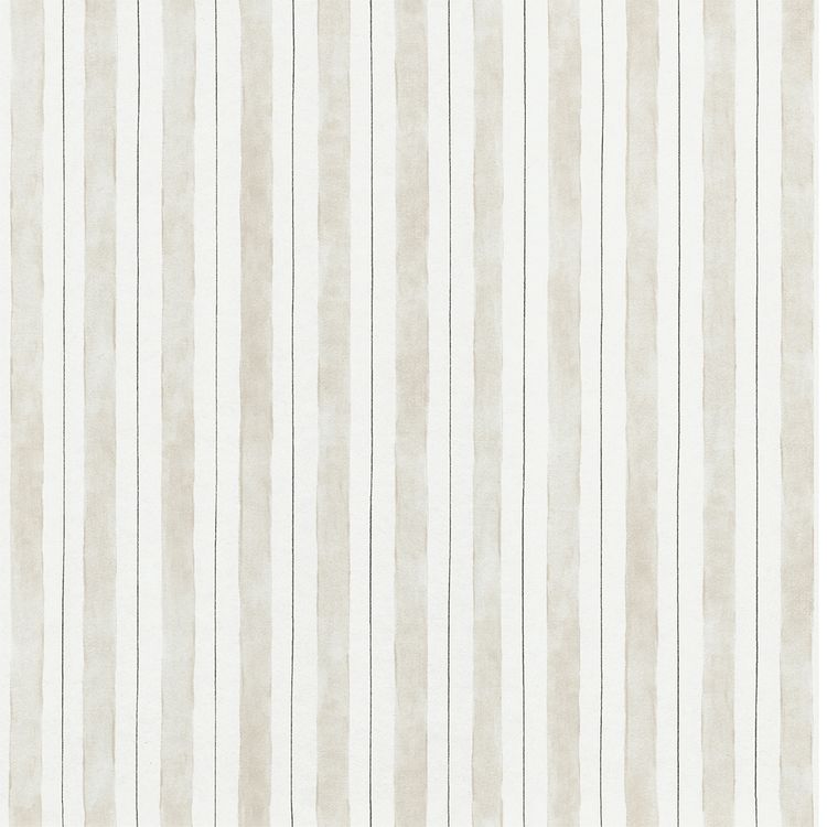 Papier peint CAMILLE Coordonné, Intissé décor Classique / Rayure, gris