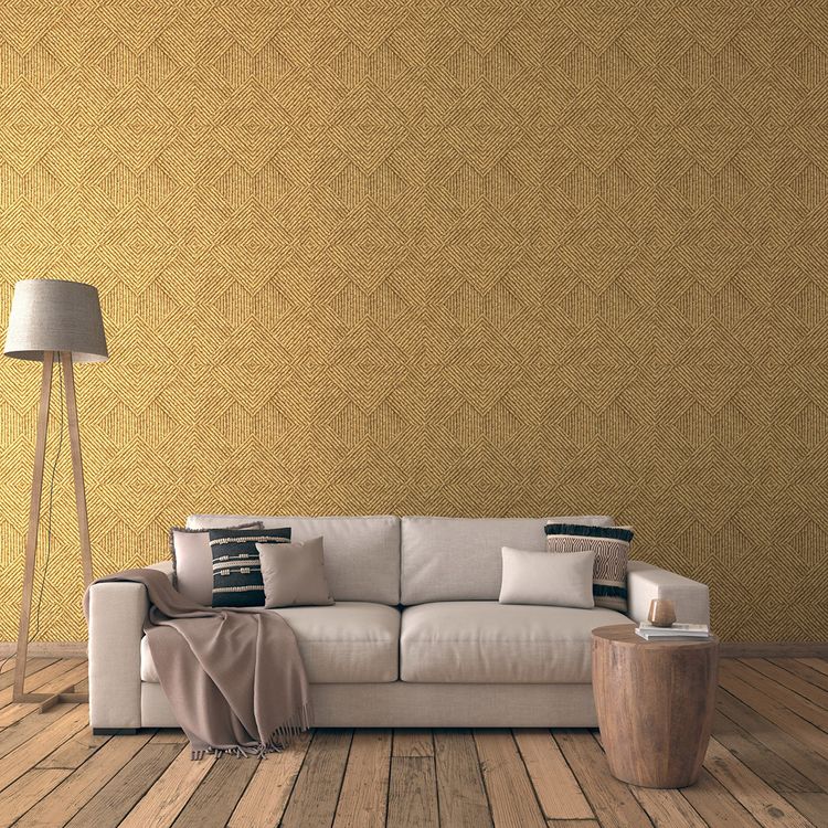 Papier peint KELMA Koziel, 100% Intissé décor Effet de matière,  beige