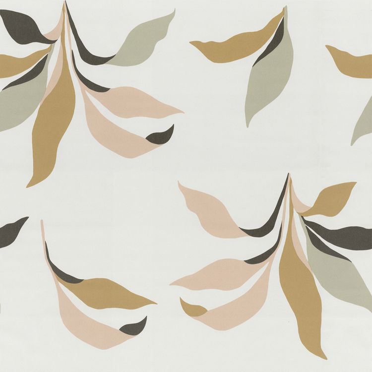 Papier peint LOUISE Lutece, Vinyle sur intissé décor Floral / Végétal,  rose