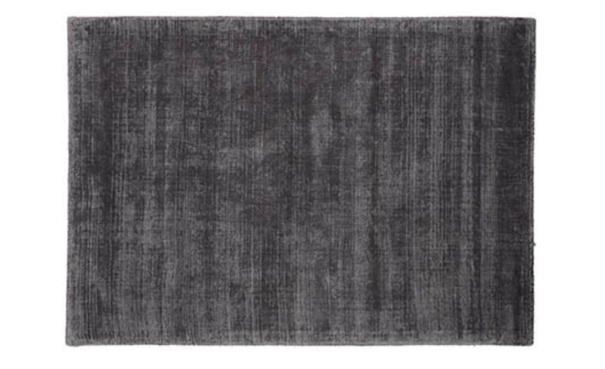 Tapis JUSTINE. , uni  gris