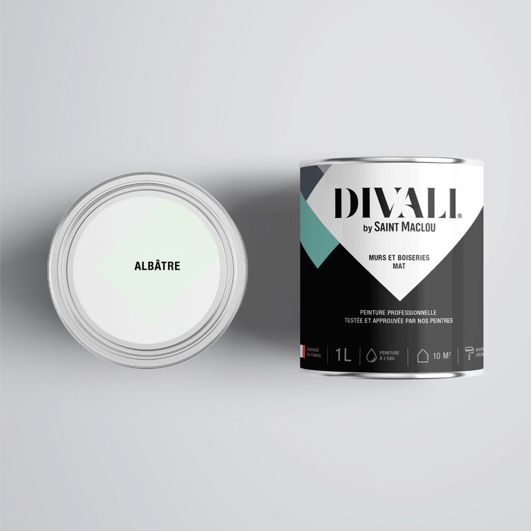 Peinture MUR & BOISERIES MAT, ALBATRE