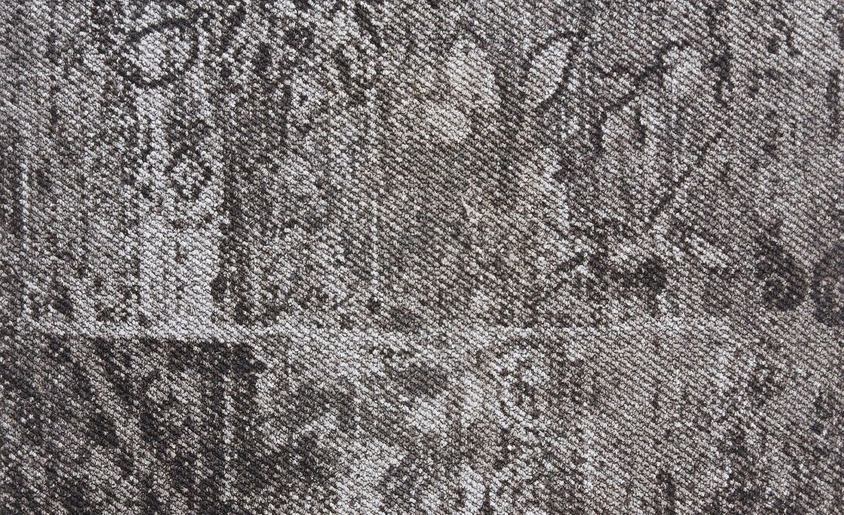 Dalle moquette VINTAGE PATCHWORK, col gris anthracite, dim 50.00 x 50.00 cm