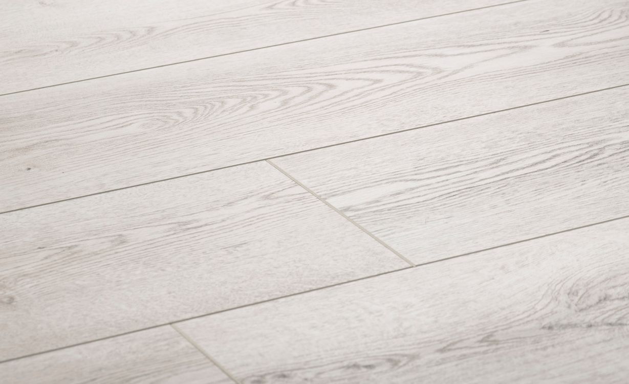 Sol stratifié EASYLIFE TRAFFIC PLUS Easylife, aspect Bois blanc, lame 19.20 x 126.10 cm