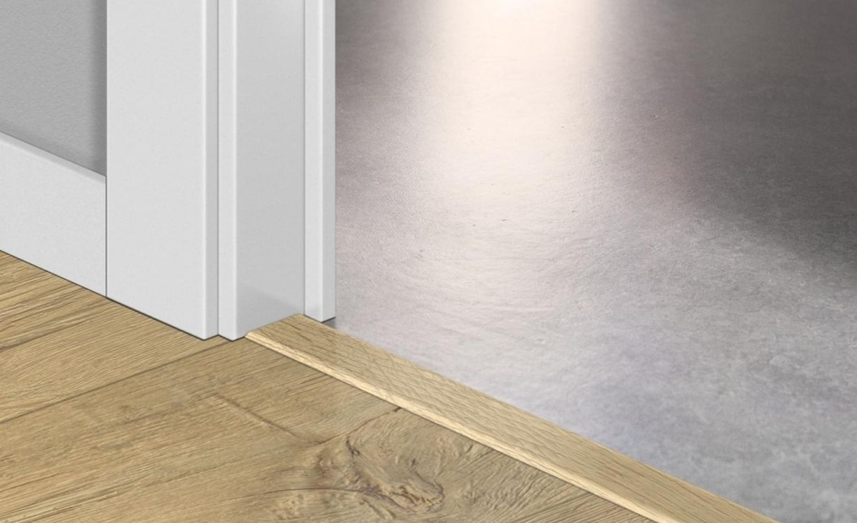 Profilé multi fonction INCIZO STRATIFIE  Quick Step, Mdf, décor chêne sable naturel, l.0.00 x L. 215.00 cm