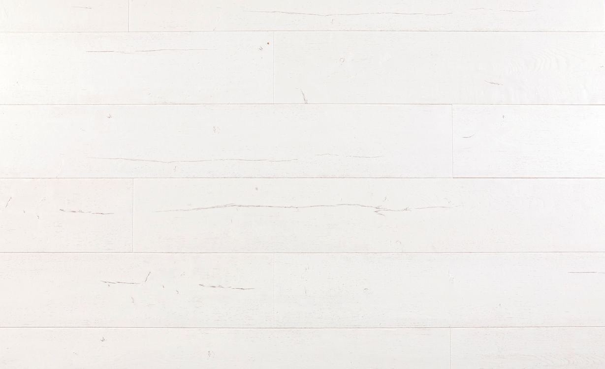 Sol stratifié CAPTURE Quick Step, aspect Bois peint blanc, lame 21.20 x 138.00 cm