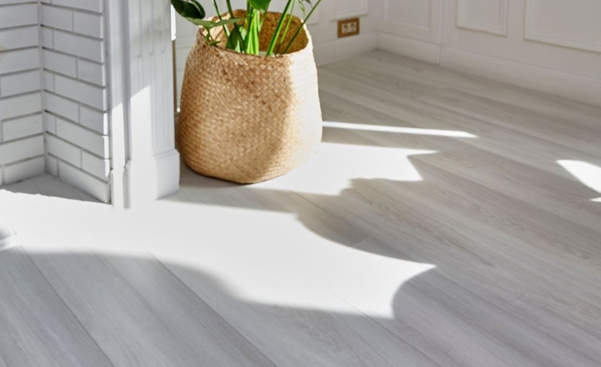 Sol stratifié CAPTURE Quick Step, aspect Bois blanc premium, lame 21.20 x 138.00 cm