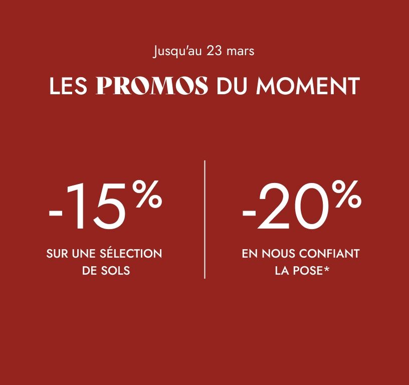 PPL Sans CTA PROMO -15% (-20% si pose) 04/03 - 23/03