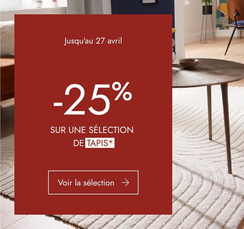 PPL CTA TAPIS 01/04 - 27/04 