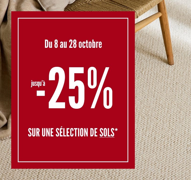 Encart de rupture générique les promos du moment moquette