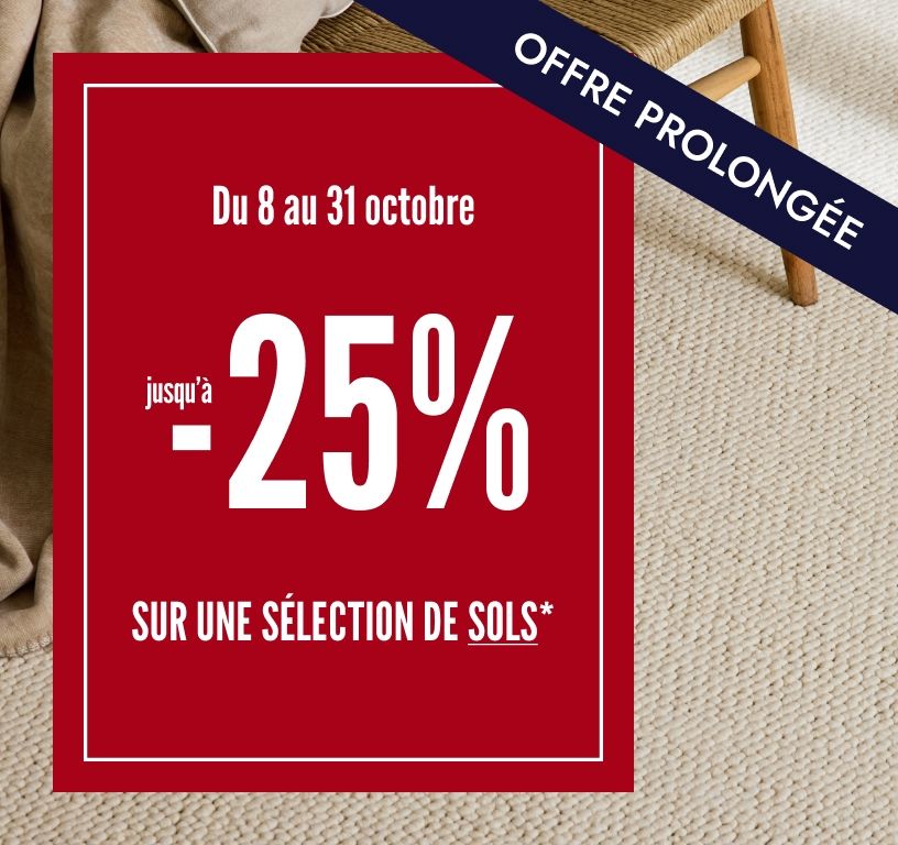 Encart de rupture générique les promos du moment moquette
