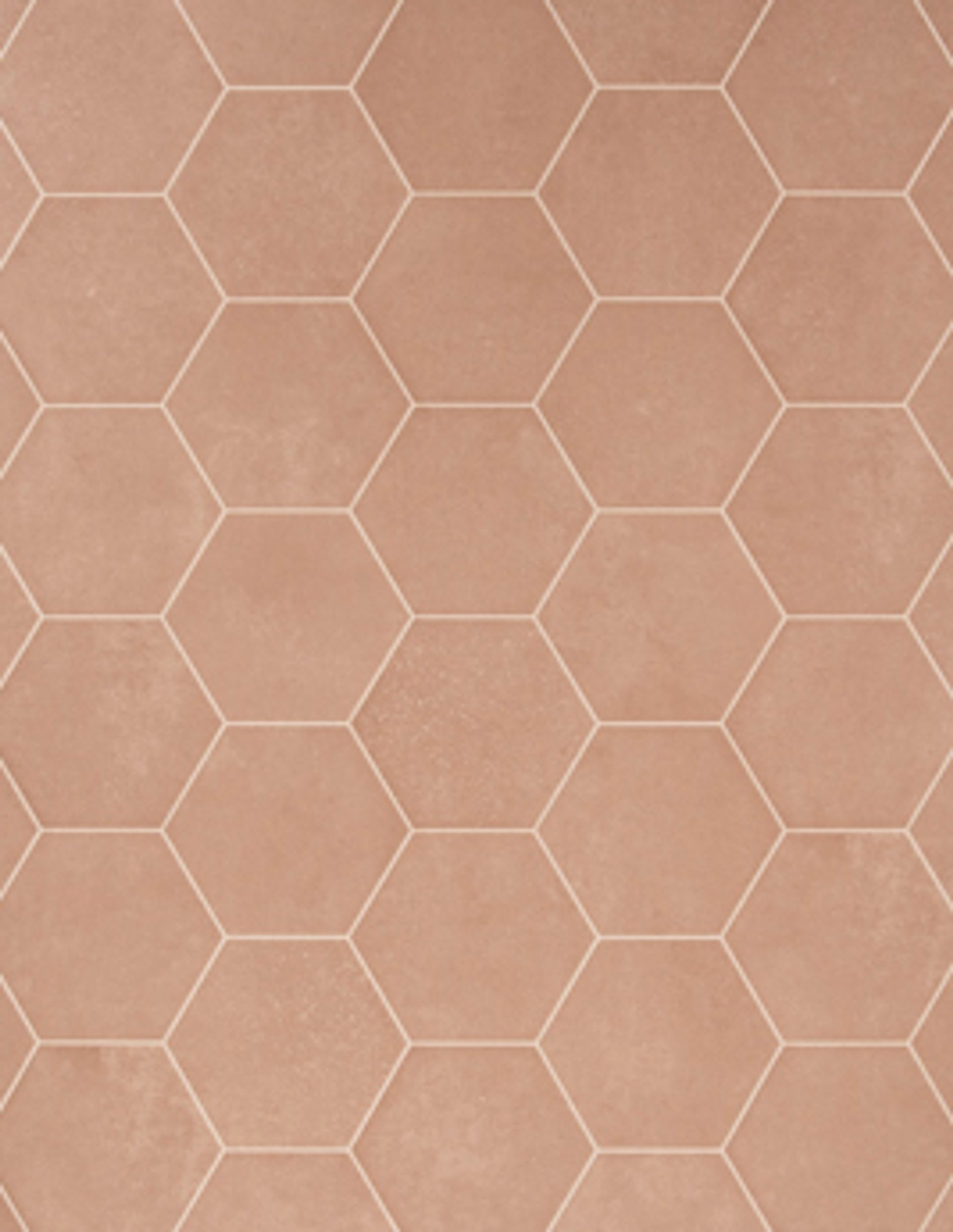 Sol vinyle rouleau MOONLIGHT , Carrelage terracotta clair, rouleau 4.00 m