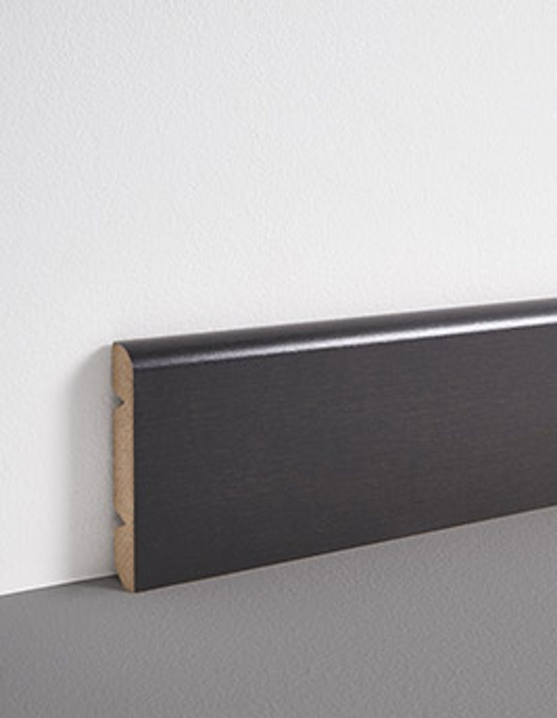 Plinthe  , Mdf placage bois, décor Bois placage , h.8.00 x L. 220.00 cm