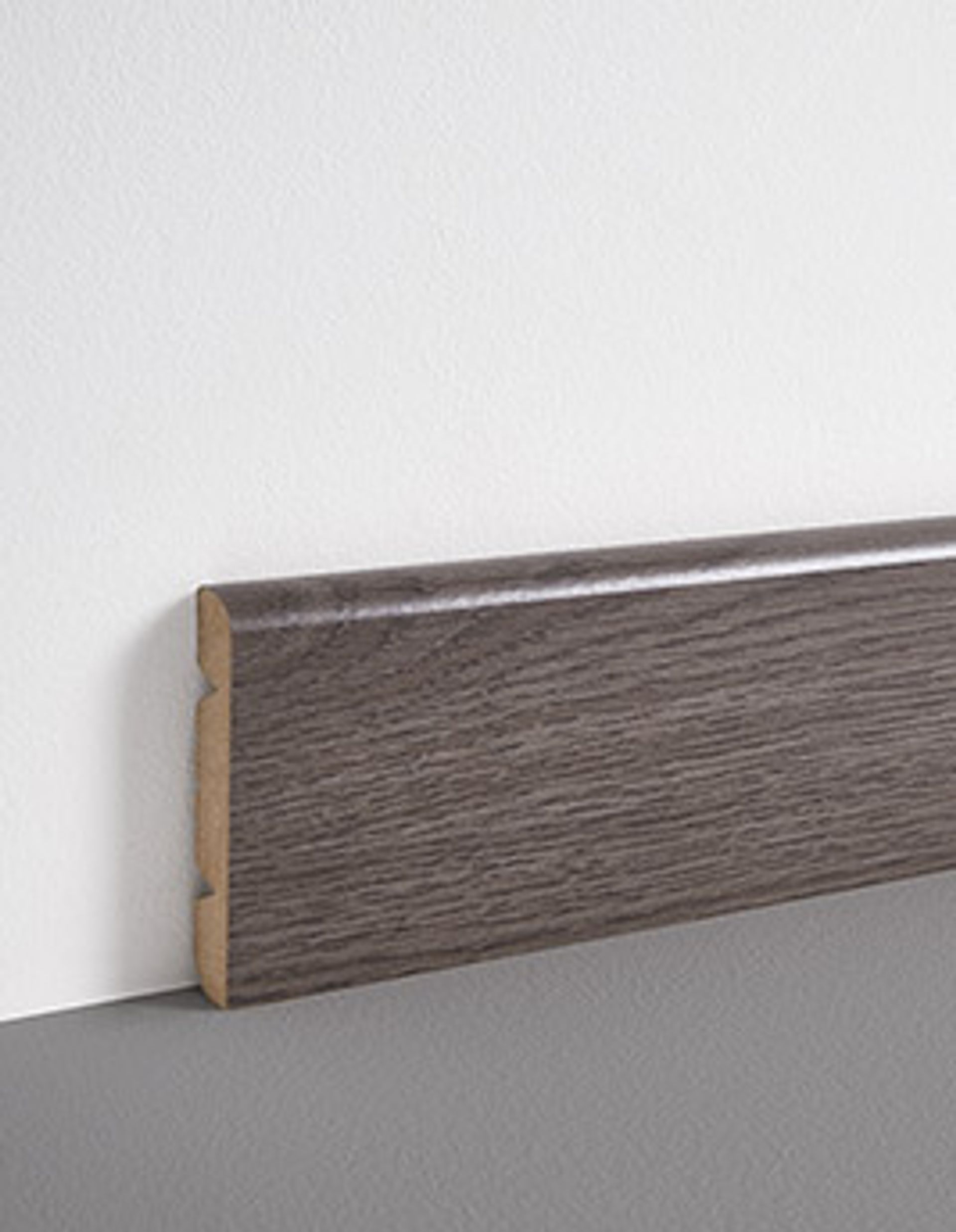 Plinthe  , Mdf, décor Bois chêne naturel, h.8.00 x L. 220.00 cm
