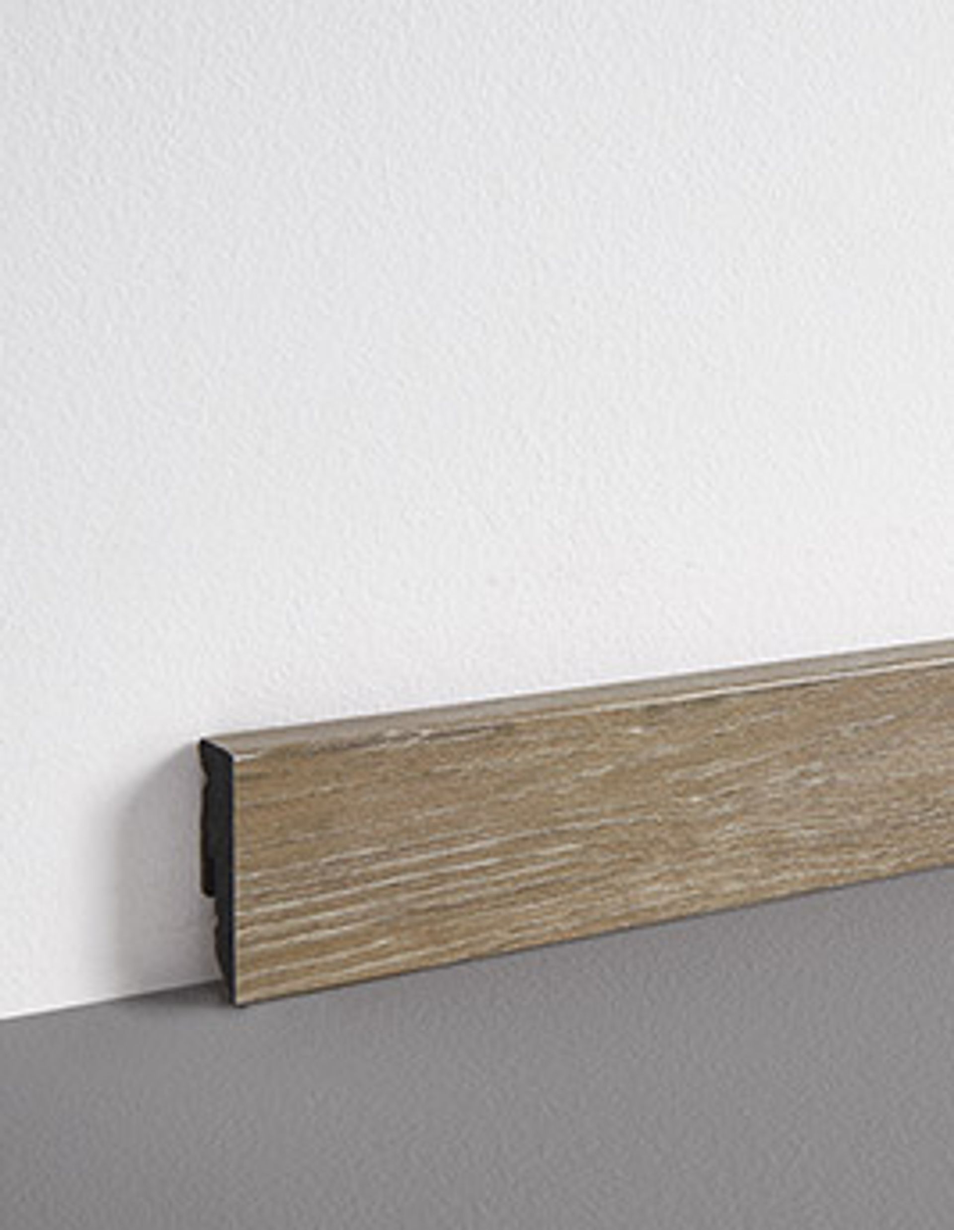 Plinthe  , PVC, décor Bois chêne marron, h.5.00 x L. 240.00 cm