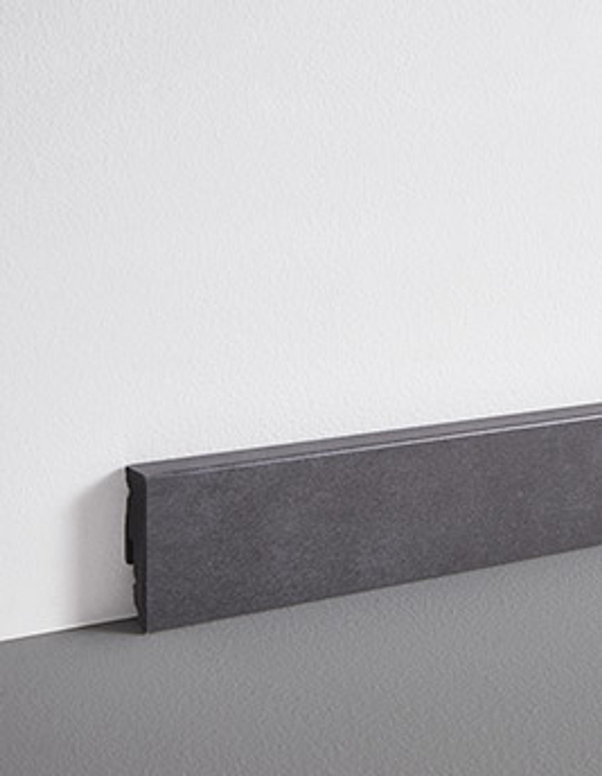 Plinthe  , PVC, décor Uni blanc, h.5.00 x L. 240.00 cm