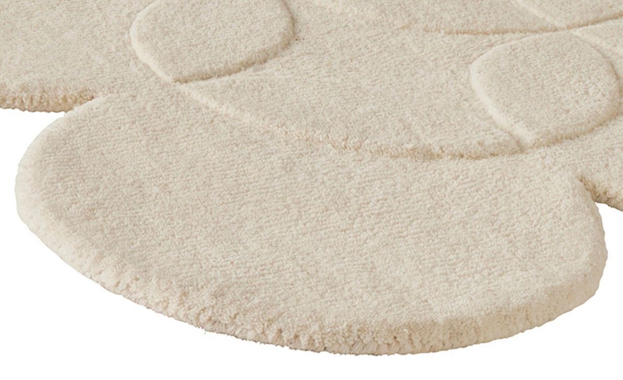 Tapis SEPYA , géométrique  crème