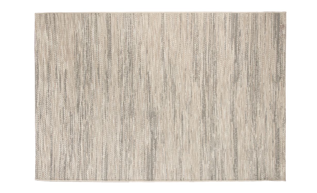 Tapis MANA , faux-uni gris beige