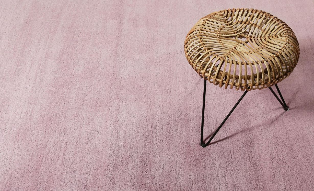 Tapis LOFT Esprit, uni  rose pastel