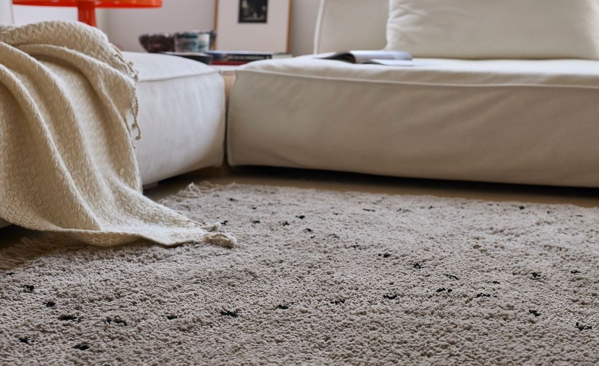 Tapis SOAN , berbère taupe