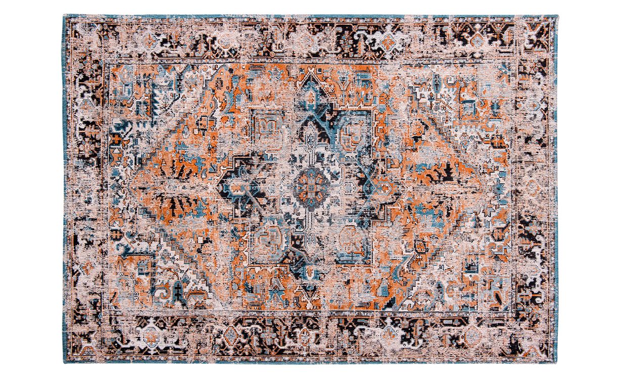 Tapis ANTIQUE HERIZ Louis De Poortere, oriental hérizSeray Orange