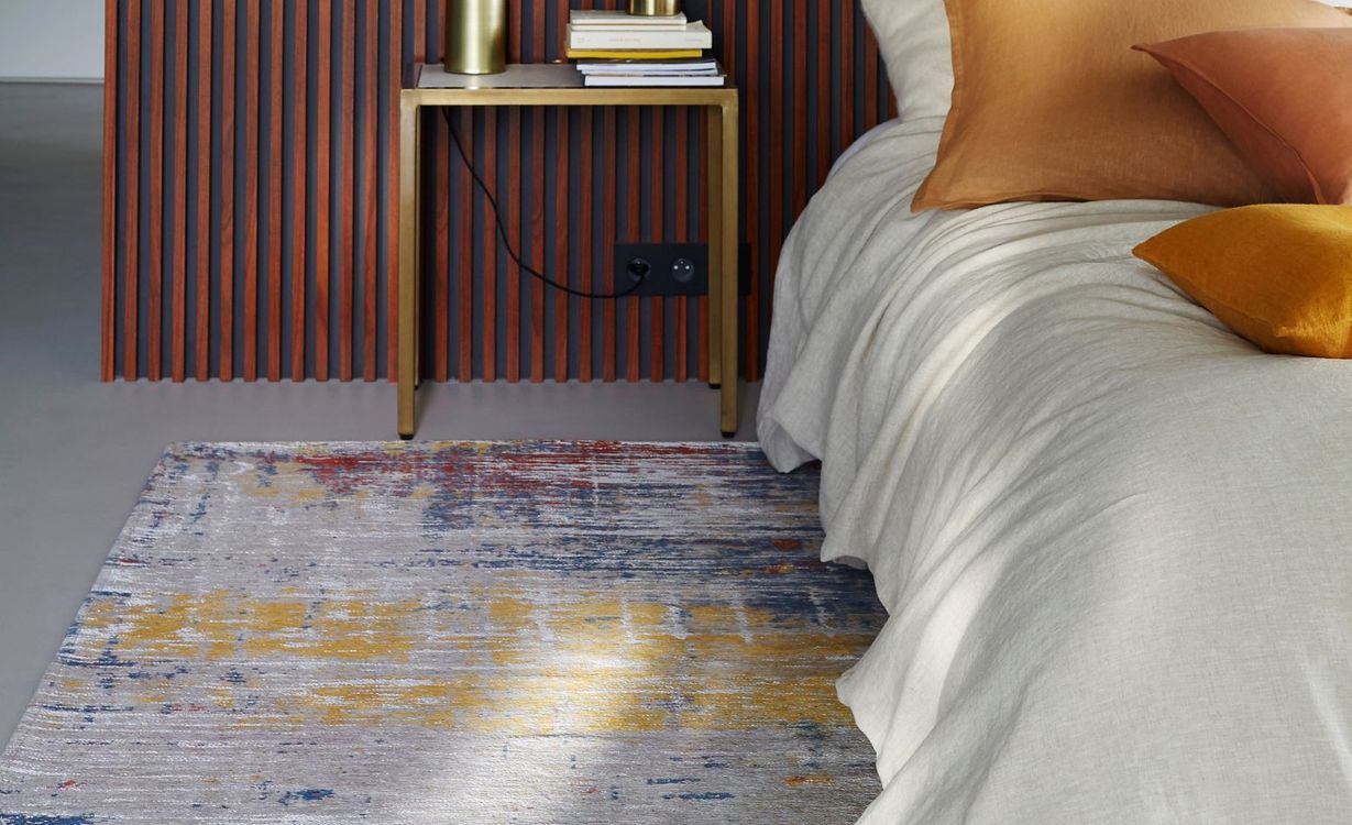 Tapis STREAKS Louis De Poortere, effacé Montauk Multi