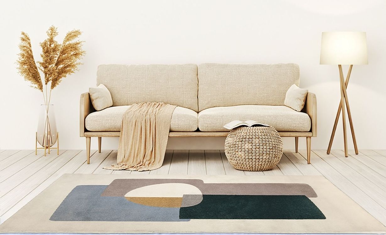 Tapis NINA , géométrique multicolore
