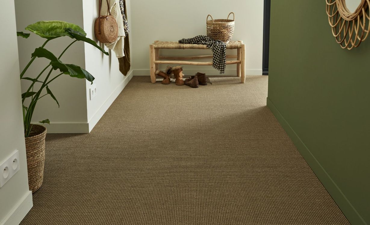Sisal LIVOS, col TAUPE, rouleau 4.00 m