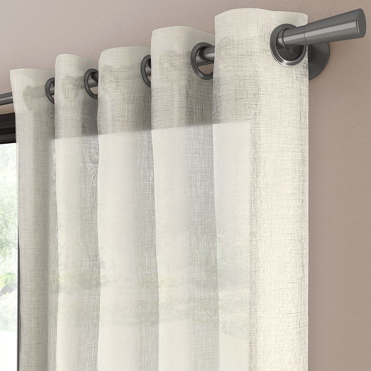 Voilage sur-mesure à partir du voilage CT170, , Uni/faux uni, beige