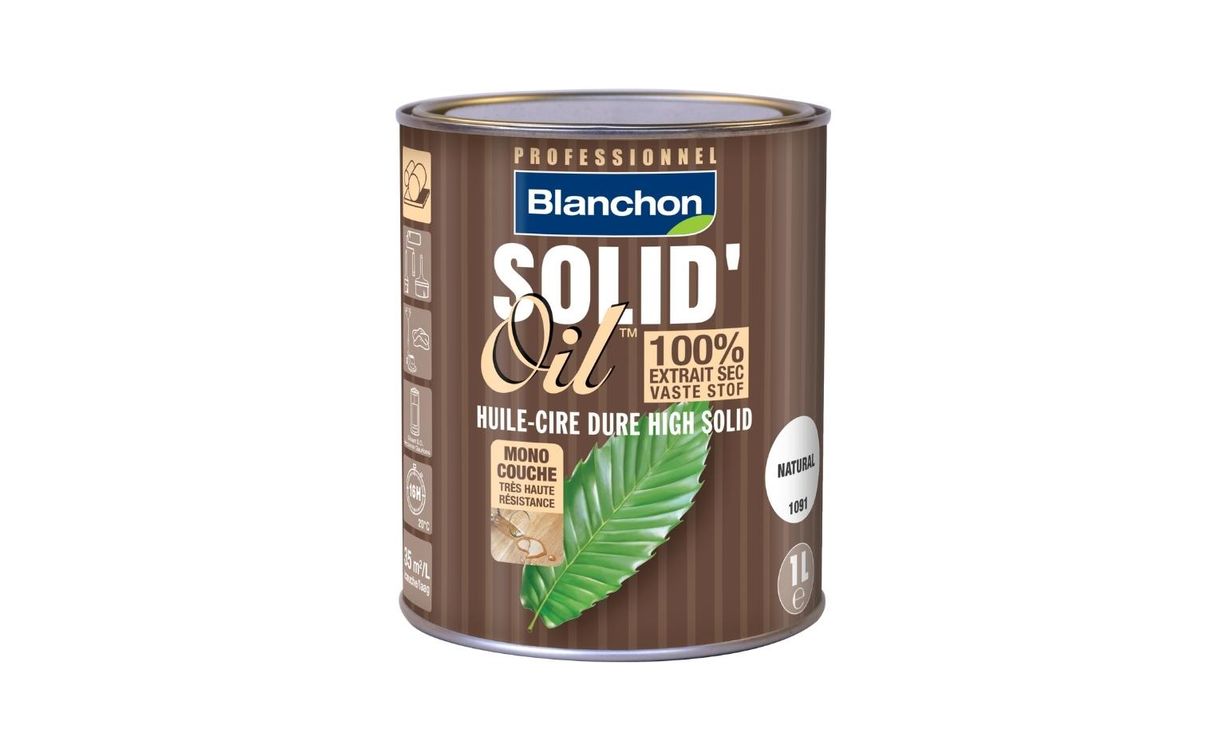 Entretien courant  SOLID OIL, pour parquet huilé, , mat, 0.92 L