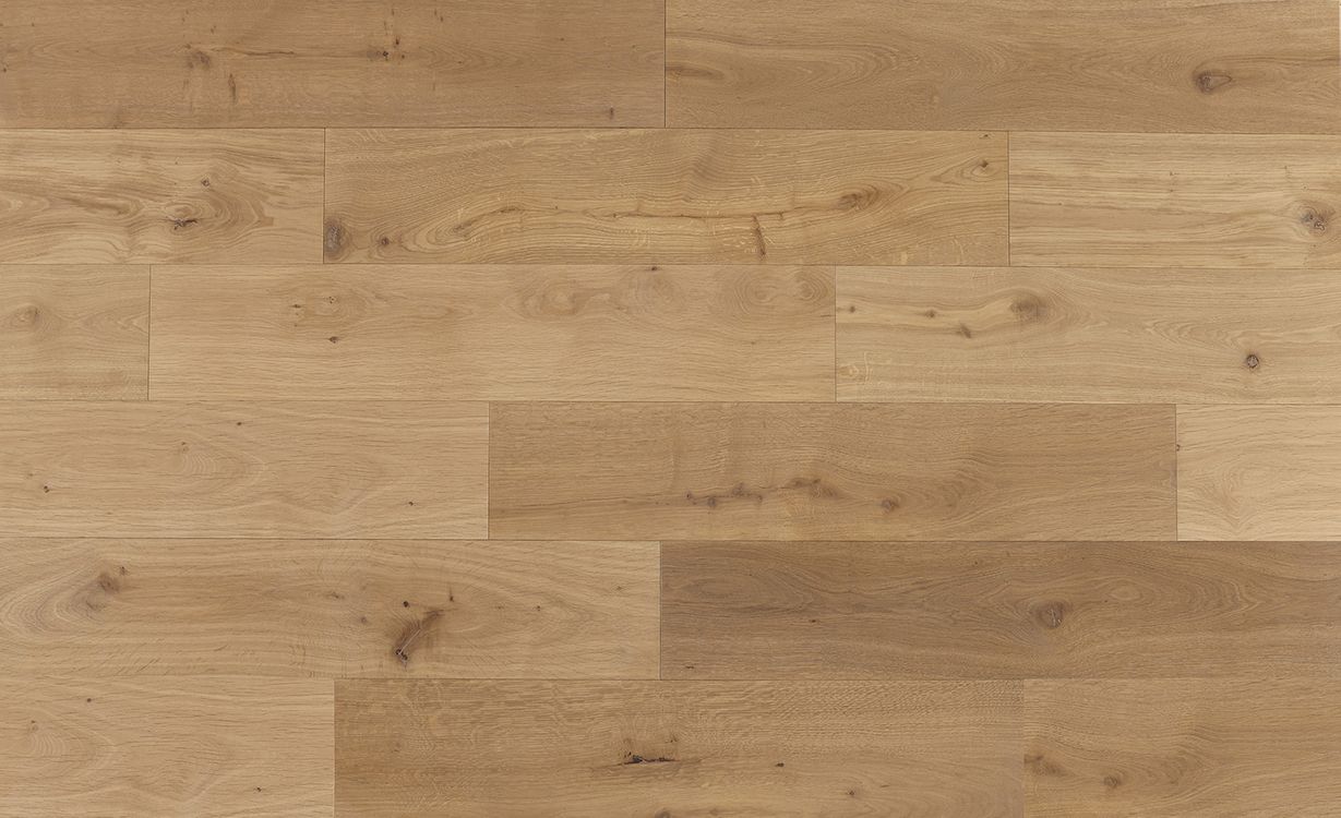 Parquet contrecollé RENO 170 CHENE COURANT, chêne naturel, huilé, larg. 17.00 cm