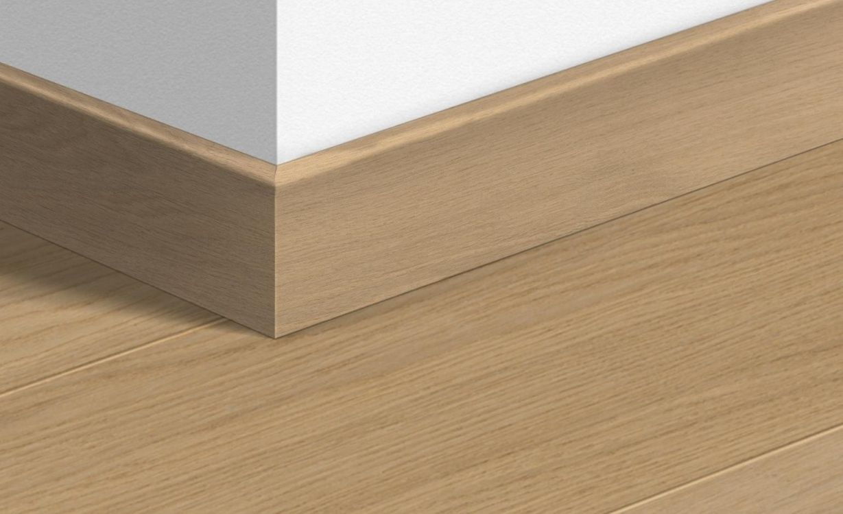 Plinthe  Quick Step, Mdf placage bois, décor Bois désert extra mat, h.8.00 x L. 240.00 cm