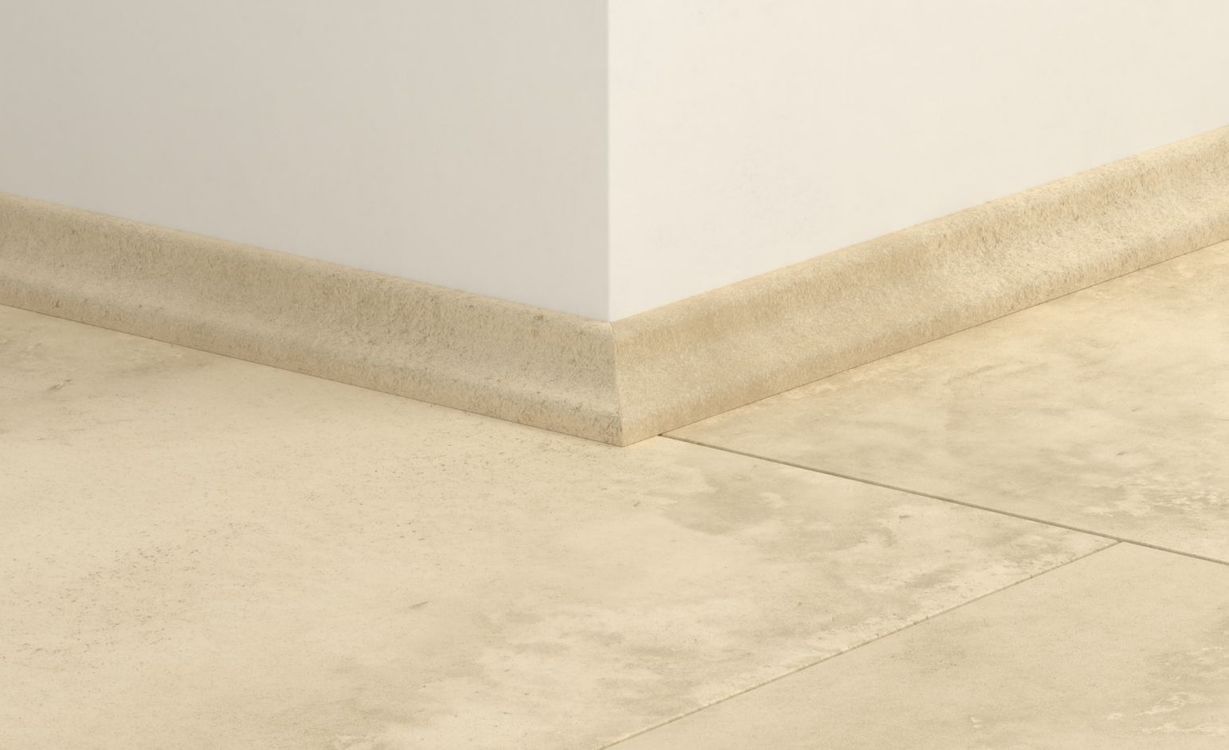 Quart de rond  Quick Step, Mdf, décor Carrelage beige, h.1.70 x L. 240.00 cm