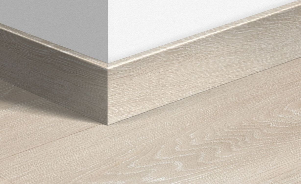 Plinthe  Quick Step, Mdf, décor Bois de la vallée beige clair, h.7.70 x L. 240.00 cm