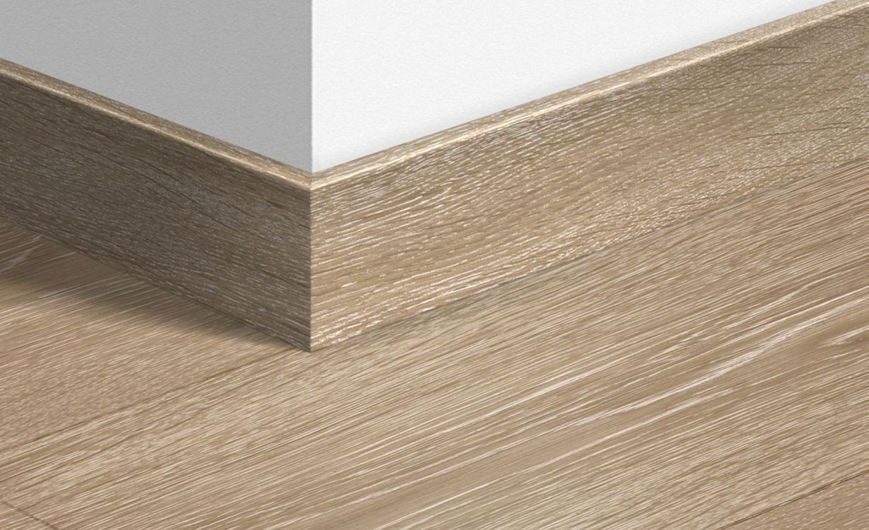 Plinthe  Quick Step, Mdf, décor Bois de la vallée marron clair, h.7.70 x L. 240.00 cm