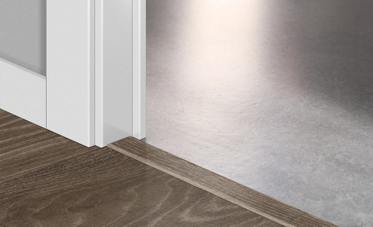 Profilé multi fonction INCIZO STRATIFIE  Quick Step, Mdf, décor chêne marron, l.4.80 x L. 215.00 cm