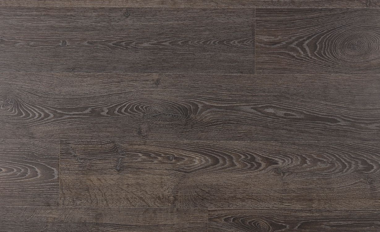 Sol stratifié ELIGNA HYDRO Quick Step, aspect Bois noir, lame 15.60 x 138.00 cm