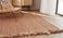 Tapis LAHOS , faux-uni beige