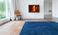 Tapis BAOBAB Louis De Poortere, faux-uni Suarez Blue
