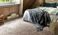 Moquette velours MOANA 5M, col beige foncé, rouleau 5.00 m