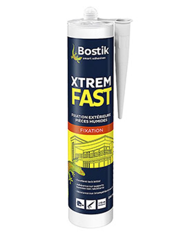 Colle Bostik XTREM FAST, pour sols Accessoire Escalier, son 1er usage : le collage des plinthes, 0.45 kg