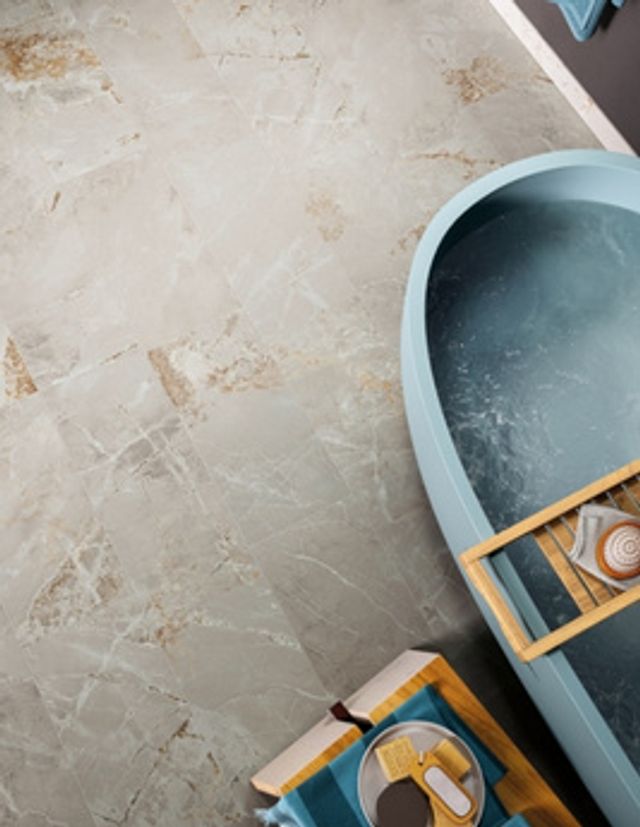 Carrelage RENAISSANCE, aspect marbre gris, dim 60.00 x 120.00 cm