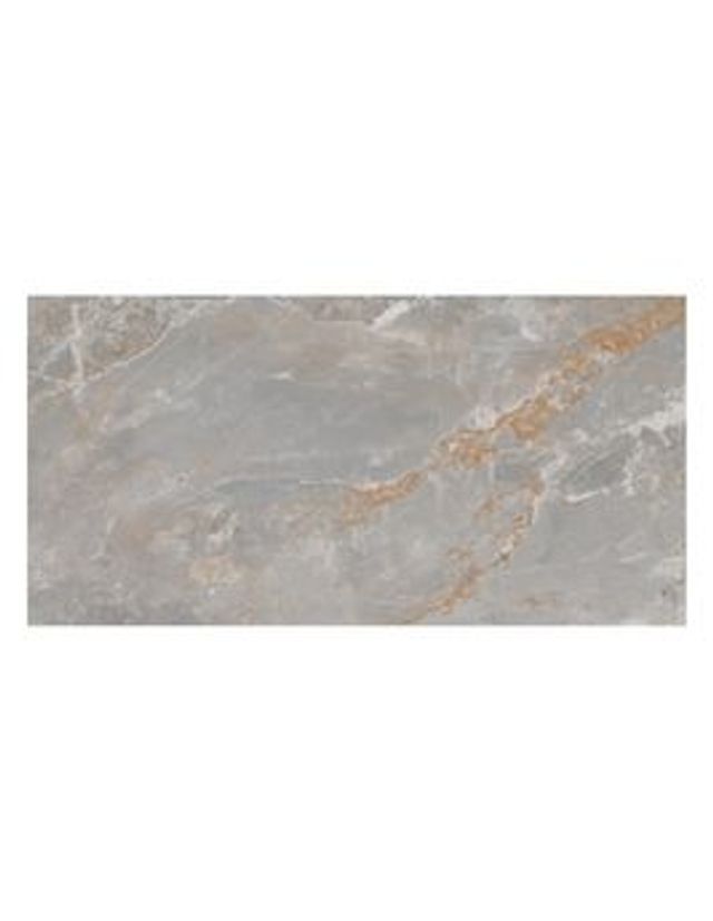 Carrelage RENAISSANCE, aspect marbre gris, dim 60.00 x 120.00 cm