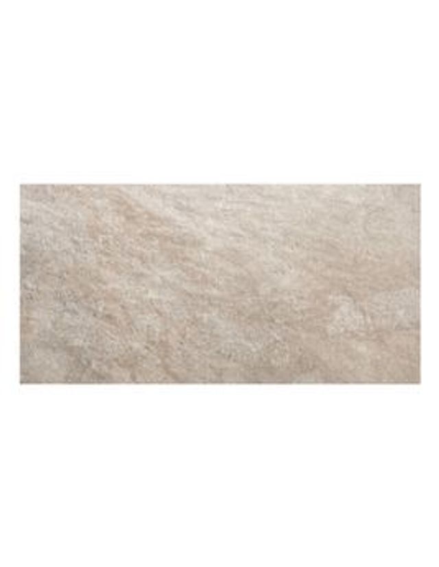Carrelage ROCA GRIP, aspect pierre beige, dim 30.00 x 60.00 cm