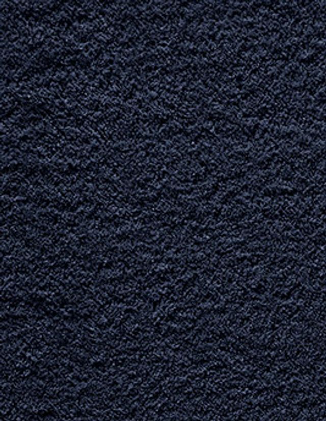Moquette frisée HERMINE, col bleu nuit, rouleau 4.00 m