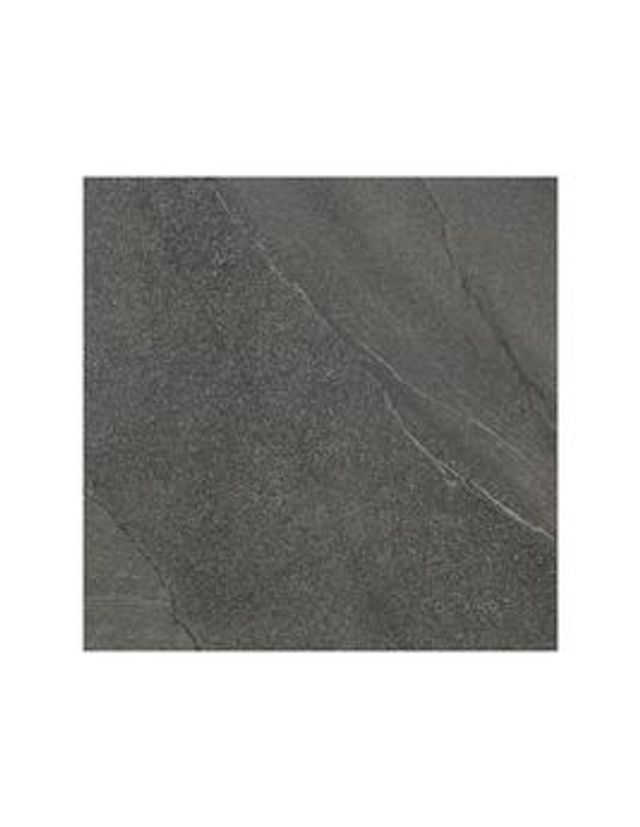 Carrelage HALLEY ANTHRACITE 20mm, aspect pierre , dim 61.00 x 61.00 cm