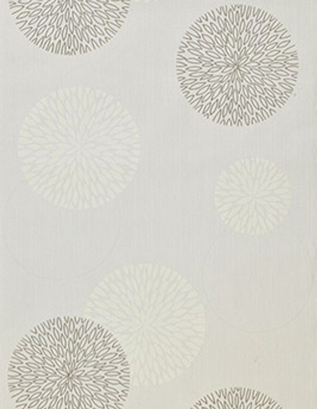 Papier peint LOTUS AS Création, Expansé sur intissé décor Effet de matière, blanc et gris argenté