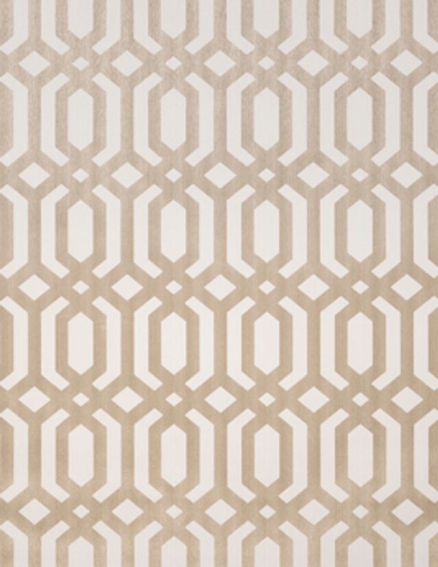 Papier peint GEOMETRIK Grandeco, Vinyle sur intissé décor Graphique, beige