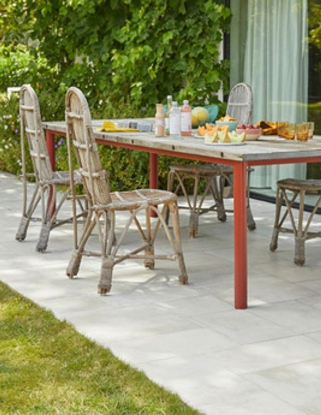 Carrelage NATURE GRIP, aspect pierre beige, dim 30.00 x 50.00 cm
