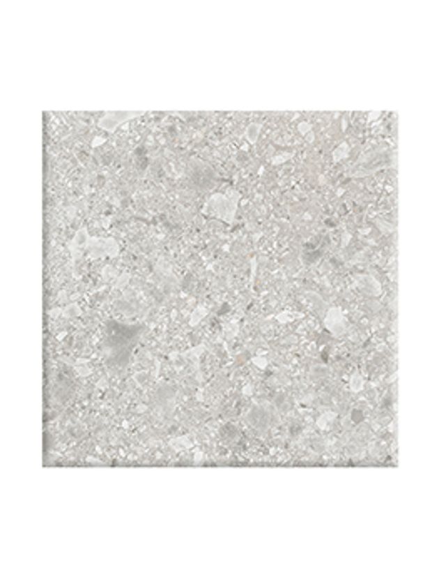 Carrelage MINERAL, aspect pierre gris, dim 59.30 x 59.30 cm